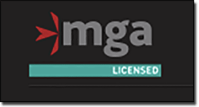 Malta Gaming Authority license logo for online casino