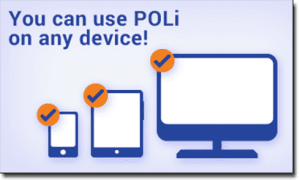 POLi for blackjack on computer and mobile