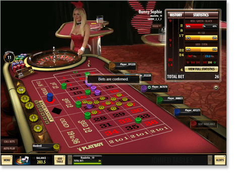 Microgaming and Playboy Live Dealer Roulette