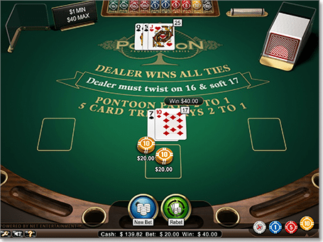 How To Play 21 Variants Real Money Online Pontoon